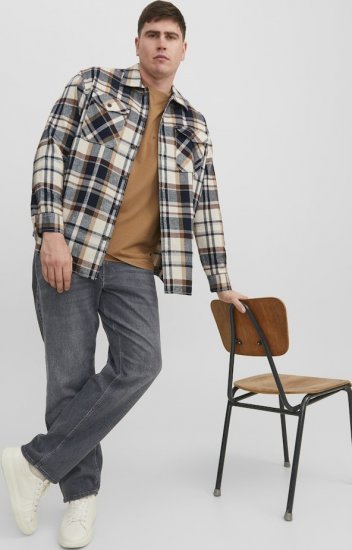 Jack & Jones MIKE ORIGINAL SQ 270 Jeans Black Denim - Jeans og bukser - Store Bukser og Store Jeans
