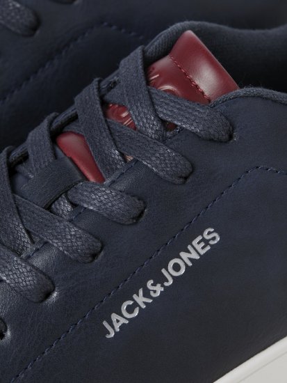Jack & Jones Bosley Sneakers Navy Blazer/Red Dahlia - Herresko 40-52 - 