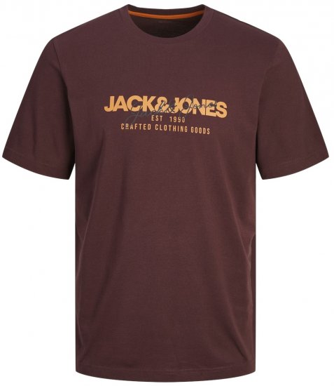 Jack & Jones JJALVIS Vineyard Wine - T-skjorter - Store T-skjorter - 2XL-14XL