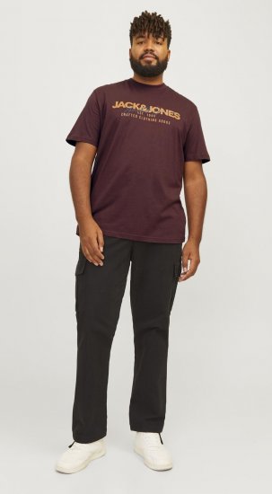 Jack & Jones JJALVIS Vineyard Wine - T-skjorter - Store T-skjorter - 2XL-14XL