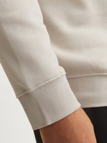 Jack & Jones LEGACY 2 Color Hoodie Beige - Gensere og hettegensere - Store hettegensere - 2XL-14XL