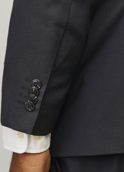 Jack & Jones SOLARIS Blazer Black - Dresser og blazere - Dresser i store størrelser