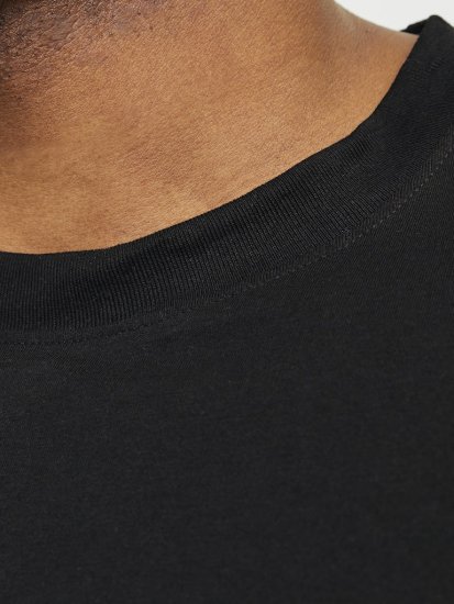 Jack & Jones JJEBRADLEY T-Shirt Black - T-skjorter - Store T-skjorter - 2XL-14XL