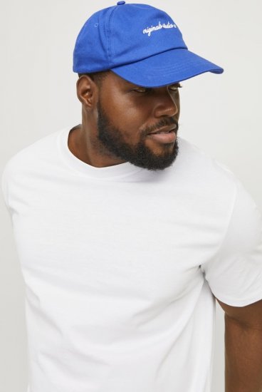 Jack & Jones BRADLEY T-Shirt White - T-skjorter - Store T-skjorter - 2XL-14XL