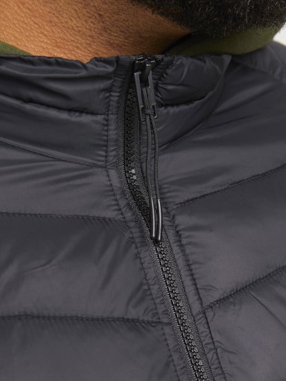 Jack & Jones SPRINT Quilted Collar Jacket Black - Jakker - Store jakker - 2XL-12XL