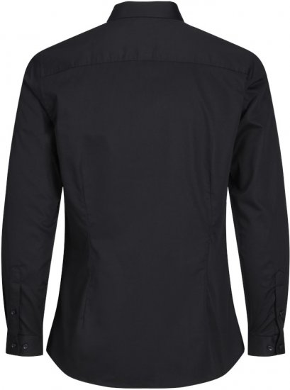 Jack & Jones ARMA LS Shirt Black - Skjorter - Store skjorter - 2XL-8XL