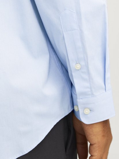 Jack & Jones ARMA LS Shirt Cashmere Blue - Skjorter - Store skjorter - 2XL-8XL
