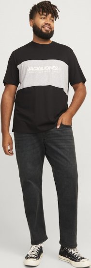 Jack & Jones GLENN ORIGINAL CB 772 Black Denim - Jeans og bukser - Store Bukser og Store Jeans