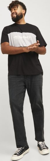 Jack & Jones GLENN ORIGINAL CB 772 Black Denim - Jeans og bukser - Store Bukser og Store Jeans