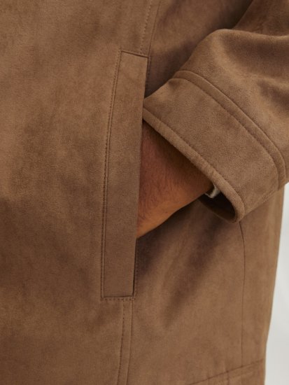 Jack & Jones DYLAN Clean Jacket Brown - Jakker - Store jakker - 2XL-12XL