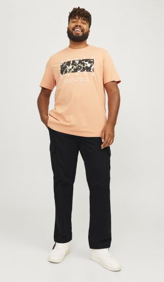 Jack & Jones JPSTKANE JJBARKLEY Cargopants Black - Jeans og bukser - Store Bukser og Store Jeans