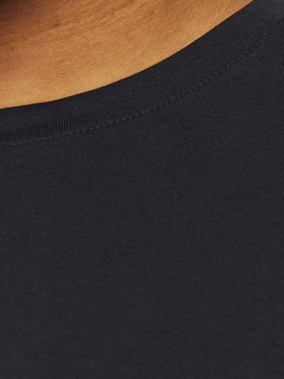 Jack & Jones CORP Logo Play 5 T-Shirt Black - T-skjorter - Store T-skjorter - 2XL-14XL