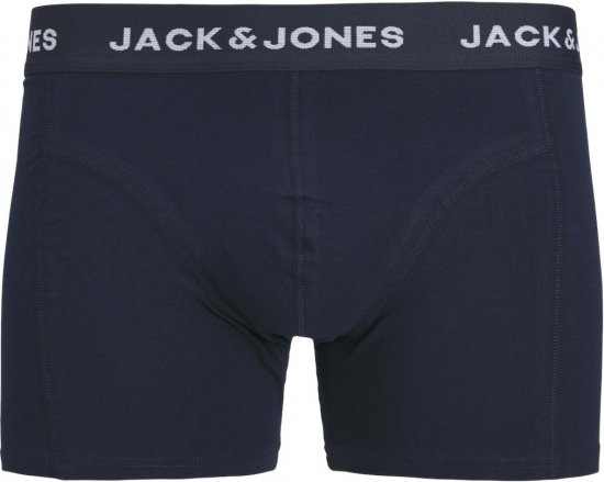 Jack & Jones JACCAMOFLAGE Trunks 3-Pack Navy Blazer - Undertøy & badetøy - Undertøy store størrelser 