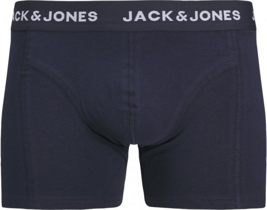 Jack & Jones SKULLROCK Trunks 3-Pack Navy Blazer - Undertøy & badetøy - Undertøy store størrelser 