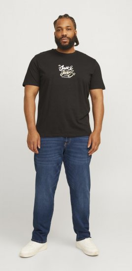 Jack & Jones JJIMIKE JJICON I.K. SQ 026 Jeans Blue Denim - Jeans og bukser - Store Bukser og Store Jeans