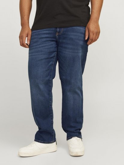 Jack & Jones JJIMIKE JJICON I.K. SQ 026 Jeans Blue Denim - Jeans og bukser - Store Bukser og Store Jeans
