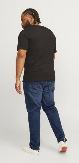 Jack & Jones JJIMIKE JJICON I.K. SQ 026 Jeans Blue Denim - Jeans og bukser - Store Bukser og Store Jeans