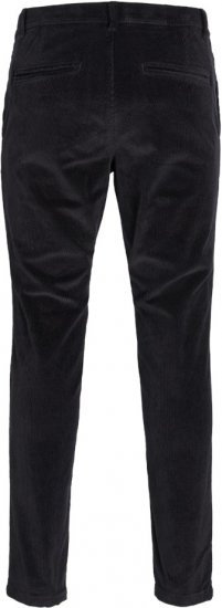 Jack & Jones MARCO Corduroy Chinos Pants Black - Jeans og bukser - Store Bukser og Store Jeans
