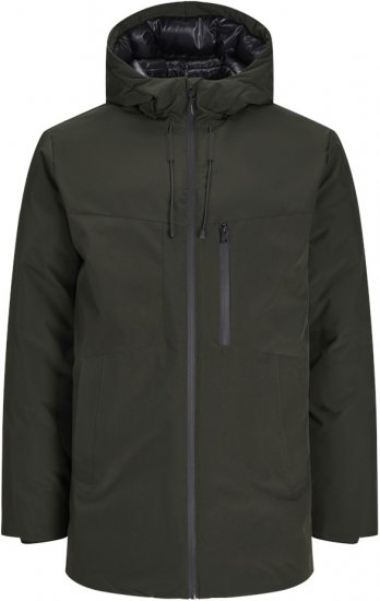 Jack & Jones PAYNE Windproof Parka Green - Jakker - Store jakker - 2XL-12XL