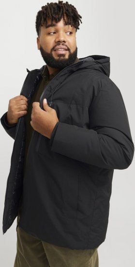 Jack & Jones PAYNE Windproof Parka Black - Jakker - Store jakker - 2XL-12XL