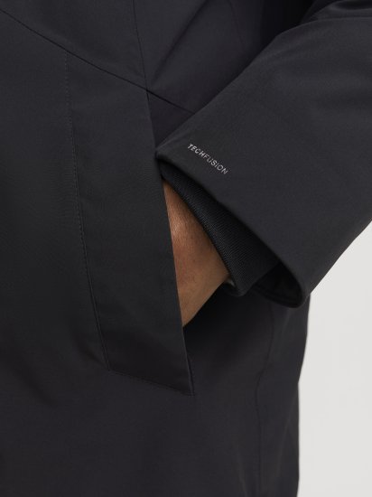 Jack & Jones KEEN Windproof Parka Black - Jakker - Store jakker - 2XL-12XL