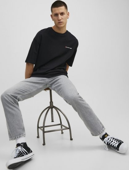 Jack & Jones CHRIS ORIGNIAL AKM 928 Grey Denim - Jeans og bukser - Store Bukser og Store Jeans