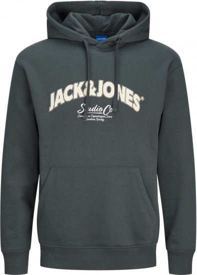 Jack & Jones JORBRONX Hoodie Dark Green - Gensere og hettegensere - Store hettegensere - 2XL-14XL