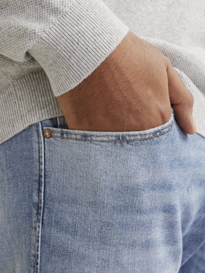 Jack & Jones GLENN CB 625 Jeans Blue Denim - Jeans og bukser - Store Bukser og Store Jeans