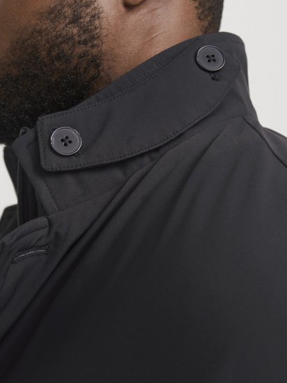 Jack & Jones REMY Windproof Water-resistant Softshell Jacket Black - Jakker - Store jakker - 2XL-12XL