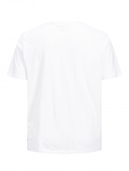 Jack & Jones Organic Basic T-shirt White - T-skjorter - Store T-skjorter - 2XL-14XL