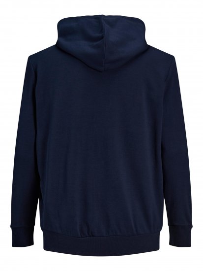 Jack & Jones Basic Sweat Zip Hood Navy Blazer - Gensere og hettegensere - Store hettegensere - 2XL-14XL
