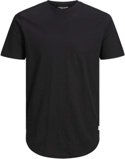 Jack & Jones NOA Crew Neck T-Shirt Black - T-skjorter - Store T-skjorter - 2XL-14XL