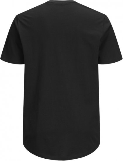 Jack & Jones NOA Crew Neck T-Shirt Black - T-skjorter - Store T-skjorter - 2XL-14XL