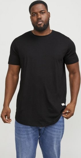 Jack & Jones NOA Crew Neck T-Shirt Black - T-skjorter - Store T-skjorter - 2XL-14XL