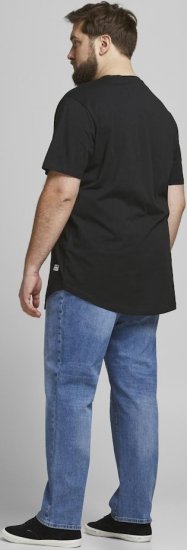 Jack & Jones NOA Crew Neck T-Shirt Black - T-skjorter - Store T-skjorter - 2XL-14XL
