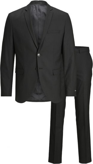Jack & Jones FRANCO Suit Black - Dresser og blazere - Dresser i store størrelser