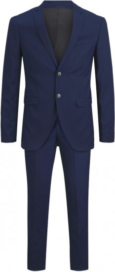 Jack & Jones FRANCO Suit Medieval Blue - Dresser og blazere - Dresser i store størrelser