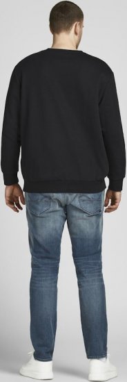 Jack & Jones Basic Sweatshirt Black - Gensere og hettegensere - Store hettegensere - 2XL-14XL