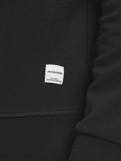 Jack & Jones Basic Sweatshirt Black - Gensere og hettegensere - Store hettegensere - 2XL-14XL