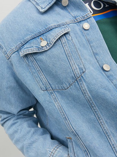 Jack & Jones JJIJEAN Denim jacket Blue Denim - Jakker - Store jakker - 2XL-12XL
