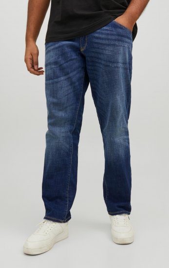 Jack & Jones GLENN FOX GE 348 Jeans Blue Denim - Jeans og bukser - Store Bukser og Store Jeans
