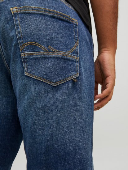 Jack & Jones GLENN FOX GE 348 Jeans Blue Denim - Jeans og bukser - Store Bukser og Store Jeans