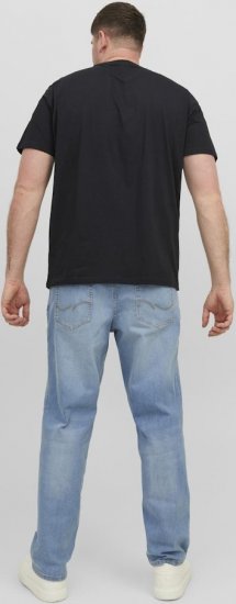 Jack & Jones STAR T-Shirt Black - T-skjorter - Store T-skjorter - 2XL-14XL