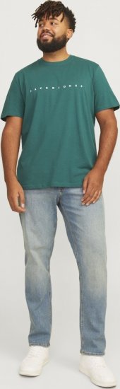 Jack & Jones STAR T-Shirt Deep Teal - T-skjorter - Store T-skjorter - 2XL-14XL