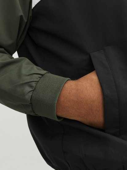Jack & Jones RUSH Bomber Jacket with Hood Green - Jakker - Store jakker - 2XL-12XL