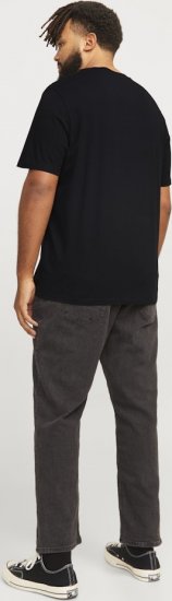 Jack & Jones LEGACY BLOCKING T-Shirt Black - T-skjorter - Store T-skjorter - 2XL-14XL