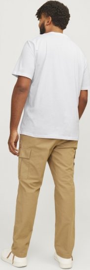 Jack & Jones ESTERBRO T-Shirt Bright White - T-skjorter - Store T-skjorter - 2XL-14XL
