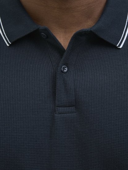 Jack & Jones AUSTIN PLAY Polo Dark Blue - Polo- & piqueskjorter - Poloskjorte i store størrelser - 2XL-8XL