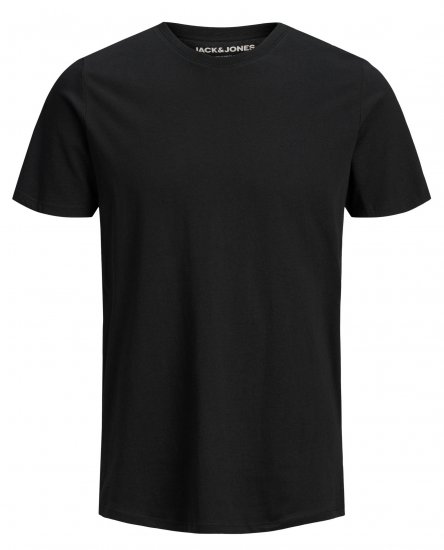 Jack & Jones Organic Basic T-shirt Black - T-skjorter - Store T-skjorter - 2XL-14XL