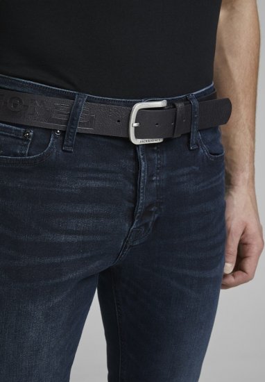Jack & Jones HARRY Belt Black - Belter - Lange belter - W40-W70/2XL-8XL
